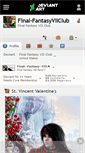 Mobile Screenshot of final-fantasyviiclub.deviantart.com