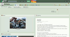 Desktop Screenshot of himitsuboy.deviantart.com