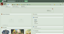 Desktop Screenshot of bigtit.deviantart.com