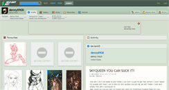 Desktop Screenshot of denny8908.deviantart.com