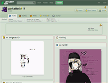 Tablet Screenshot of panicattack111.deviantart.com