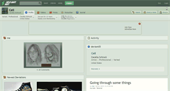 Desktop Screenshot of ceil.deviantart.com