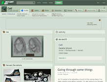 Tablet Screenshot of ceil.deviantart.com