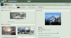 Desktop Screenshot of hagge.deviantart.com