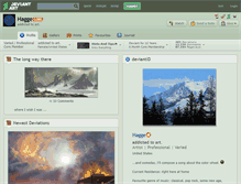Tablet Screenshot of hagge.deviantart.com
