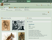 Tablet Screenshot of katewheels.deviantart.com