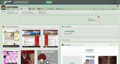 Desktop Screenshot of letmyegobe.deviantart.com