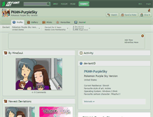 Tablet Screenshot of pkmn-purplesky.deviantart.com