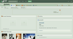 Desktop Screenshot of dielibelle.deviantart.com