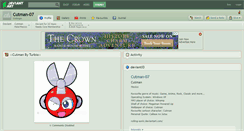 Desktop Screenshot of cutman-07.deviantart.com