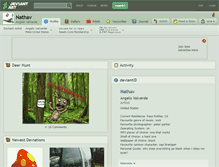 Tablet Screenshot of nathav.deviantart.com