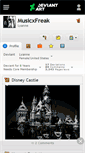 Mobile Screenshot of musicxfreak.deviantart.com