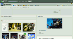 Desktop Screenshot of levijokibrent.deviantart.com