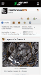 Mobile Screenshot of nakilicious.deviantart.com