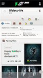 Mobile Screenshot of lifeless-life.deviantart.com