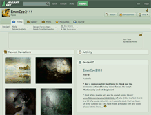 Tablet Screenshot of emmcee2111.deviantart.com