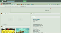 Desktop Screenshot of martyred-seraph.deviantart.com