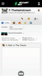 Mobile Screenshot of f-themainstream.deviantart.com