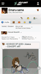 Mobile Screenshot of emaru-sama.deviantart.com