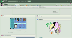 Desktop Screenshot of itsdura.deviantart.com
