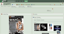 Desktop Screenshot of emerygraphics.deviantart.com