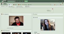Desktop Screenshot of mittah.deviantart.com