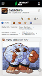 Mobile Screenshot of catchshiro.deviantart.com