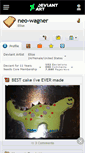 Mobile Screenshot of neo-wagner.deviantart.com