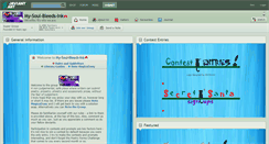 Desktop Screenshot of my-soul-bleeds-ink.deviantart.com