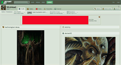 Desktop Screenshot of 50lbhead.deviantart.com