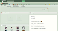 Desktop Screenshot of muhi-chan.deviantart.com