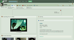 Desktop Screenshot of kiuke.deviantart.com