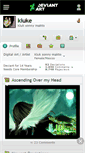 Mobile Screenshot of kiuke.deviantart.com