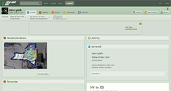 Desktop Screenshot of new-york.deviantart.com