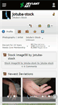Mobile Screenshot of jotuba-stock.deviantart.com