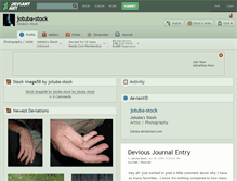 Tablet Screenshot of jotuba-stock.deviantart.com