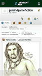 Mobile Screenshot of gcmindgamefiction.deviantart.com