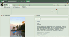Desktop Screenshot of jamity.deviantart.com