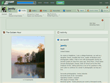 Tablet Screenshot of jamity.deviantart.com
