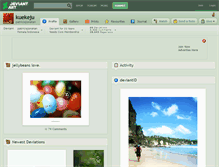 Tablet Screenshot of kuekeju.deviantart.com