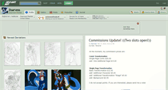 Desktop Screenshot of dsarvess.deviantart.com