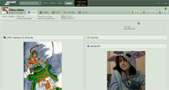 Desktop Screenshot of eikou-neko.deviantart.com