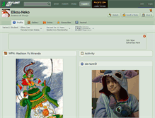 Tablet Screenshot of eikou-neko.deviantart.com