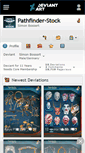 Mobile Screenshot of pathfinder-stock.deviantart.com