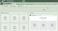 Desktop Screenshot of evil-doppelganger.deviantart.com