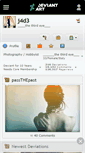 Mobile Screenshot of j4d3.deviantart.com