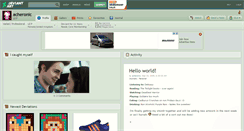 Desktop Screenshot of acheronic.deviantart.com