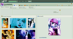 Desktop Screenshot of coversbyrobin.deviantart.com