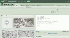 Desktop Screenshot of kawaii-kami-chan.deviantart.com
