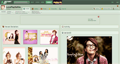 Desktop Screenshot of loveplayfulkiss.deviantart.com